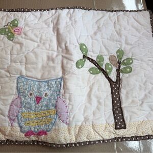 Pottery barn kids Owl and Tree Baby sham